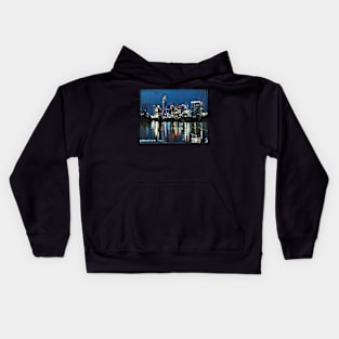 Austin at Night Kids Hoodie